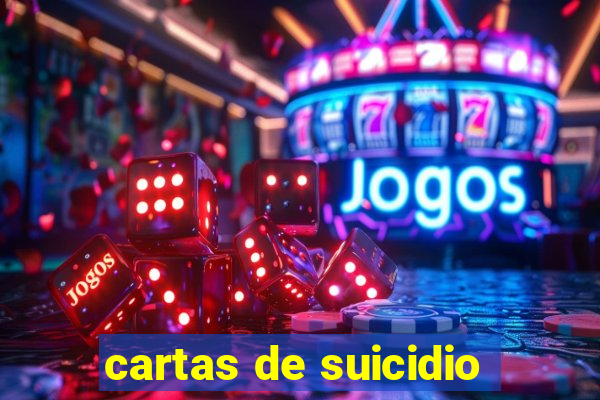 cartas de suicidio